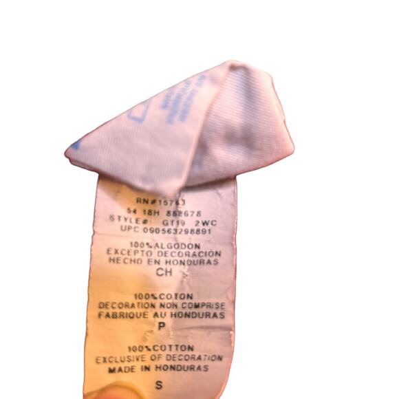 Vintage Champion Gold Logo Embroidered T- Shirt Men's Small - Picture 5 of 6